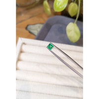 0.42 Ct. Emerald from Zambia Life Style