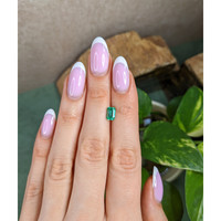 0.78 Ct. Emerald from Colombia Life Style