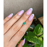 0.78 Ct. Emerald from Colombia Life Style