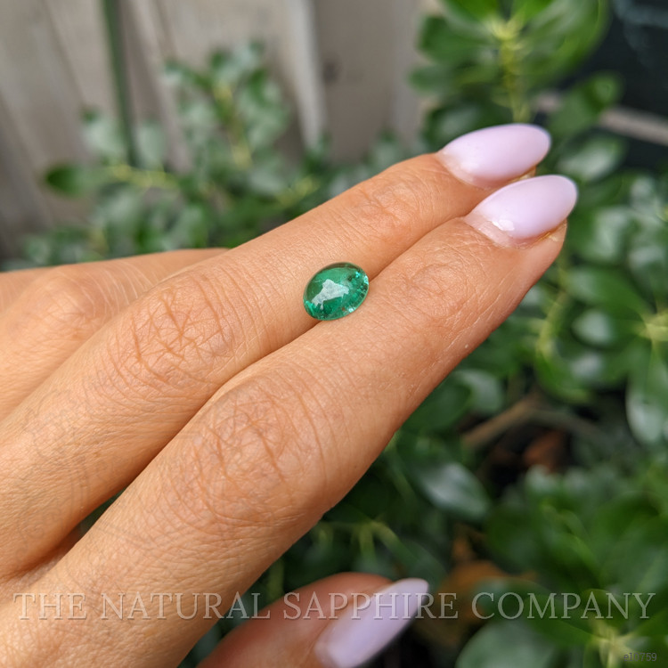 1.43 Ct. Cabochon Emerald from Colombia