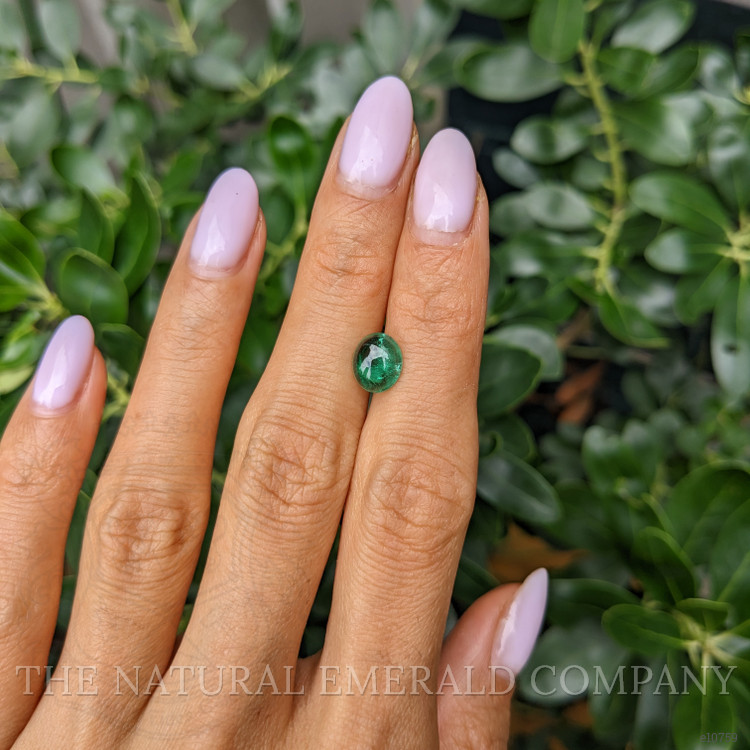 1.43 Ct. Cabochon Emerald from Colombia