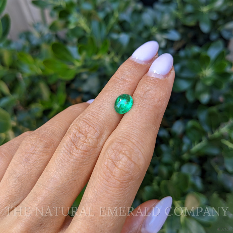 1.84 Ct. Cabochon Emerald from Colombia