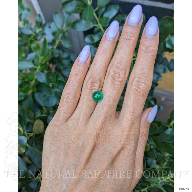 2.20 Ct. Cabochon Emerald from Colombia
