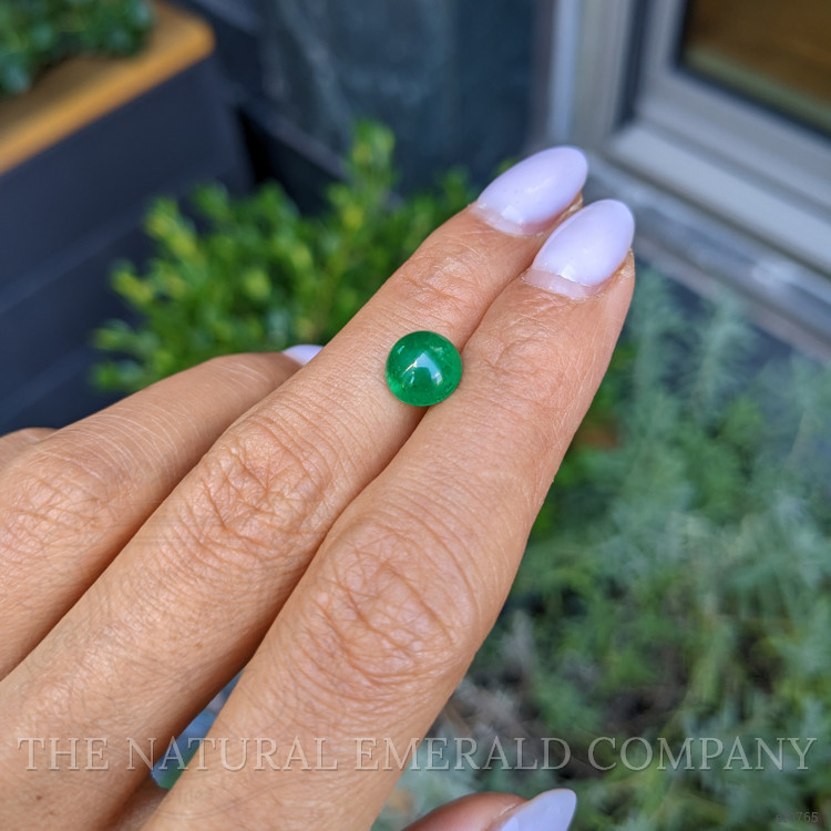 2.20 Ct. Cabochon Emerald from Colombia