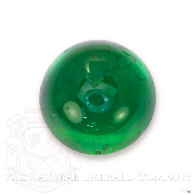 0.88 Ct. Cabochon Emerald from Colombia