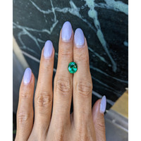 2.74 Ct. Emerald from Colombia Life Style