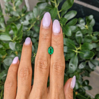1.17 Ct. Emerald from Zambia Life Style