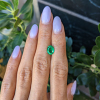 1.51 Ct. Emerald from Zambia Life Style