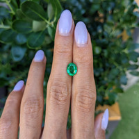 1.51 Ct. Emerald from Zambia Life Style