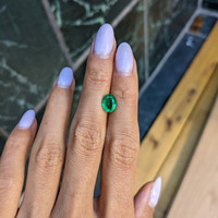 1.51 Ct. Emerald from Zambia Life Style