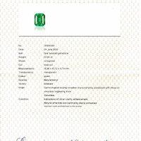22.95 Ct. Emerald from Colombia Scan Report