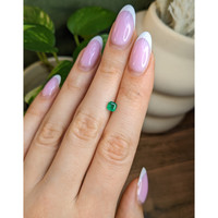 0.47 Ct. Emerald from Colombia Life Style