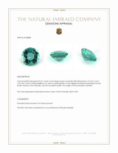 0.31 Ct. Emerald from Zambia Appraisal