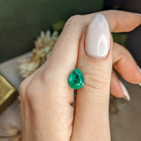 3.70 Ct. Emerald from Zambia Life Style