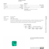 4.62 Ct. Emerald from Colombia Pdf