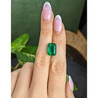 6.68 Ct. Emerald from Zambia Life Style