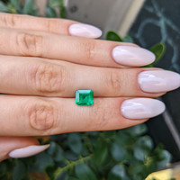 2.18 Ct. Emerald from Brazil Life Style