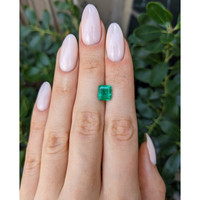2.18 Ct. Emerald from Brazil Life Style