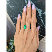 4.02 Ct. Emerald from Colombia Life Style