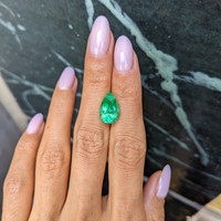4.02 Ct. Emerald from Colombia Life Style