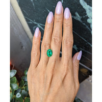 3.79 Ct. Emerald from Zambia Life Style