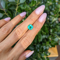 1.64 Ct. Emerald from Colombia Life Style