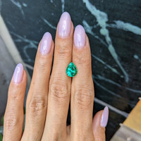 2.41 Ct. Emerald from Zambia Life Style