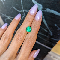2.19 Ct. Emerald from Colombia Life Style