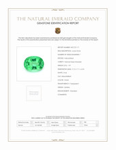 1.97 Ct. Emerald from Zambia Scan Report