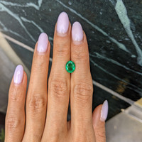 1.69 Ct. Emerald from Zambia Life Style
