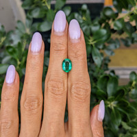 1.89 Ct. Emerald from Zambia Life Style