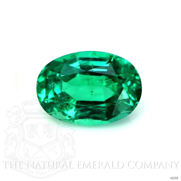Pave Emerald Ring 2.12 Ct., 18K Yellow Gold