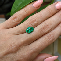 2.12 Ct. Emerald from Ethiopia Life Style