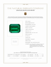3.79 Ct. Emerald from Zambia Scan Report