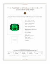 3.03 Ct. Emerald from Zambia Scan Report