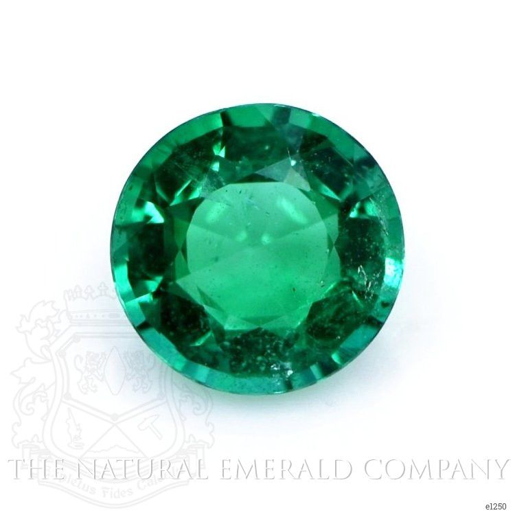 Pave Emerald Ring 2.16 Ct., 18K White Gold