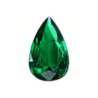Emerald Ring 2.35 Ct. 18K Yellow Gold Combination Stone