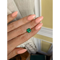 1.62 Ct. Emerald from Zambia Life Style