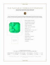 1.73 Ct. Emerald from Colombia Scan Report