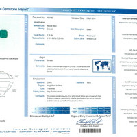 2.16 Ct. Emerald from Zambia Scan Report