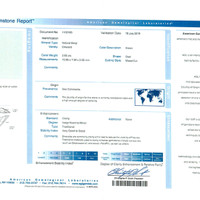 2.92 Ct. Emerald from Zambia Scan Report