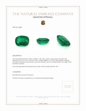 1.80 Ct. Emerald from Zambia Appraisal