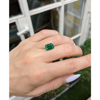 2.90 Ct. Emerald from Zambia Life Style