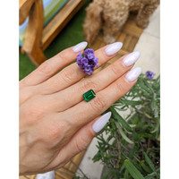 2.90 Ct. Emerald from Zambia Life Style