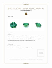 1.68 Ct. Emerald from Zambia Appraisal