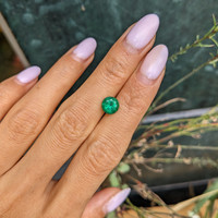 1.33 Ct. Emerald from Zambia Life Style