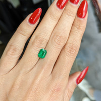 1.18 Ct. Emerald from Zambia Life Style