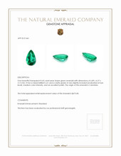 0.45 Ct. Emerald from Colombia Appraisal