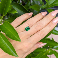 1.62 Ct. Emerald from Zambia Life Style