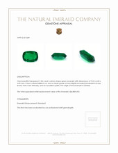 1.84 Ct. Emerald from Zambia Appraisal